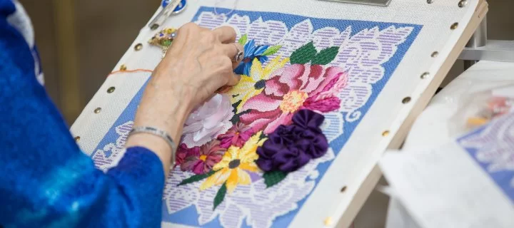 The American Needlepoint Guild is dedicated to preserving, promoting, and teaching the art of needlepoint.