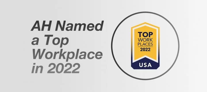 AH Wins Top Workplace Award in 2022